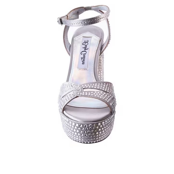 LADY COUTURE DOLL PLATFORM DRESS SANDALS Size 8 - Picture 2 of 4